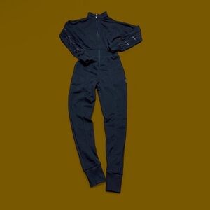 BONA FIDE Black Women's Jumpsuit - Sleek Zipper Front